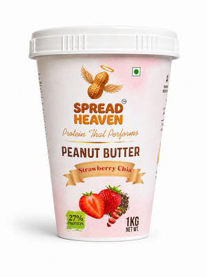 Spread Heaven Strawberry Chia Peanut Butter (1kg)