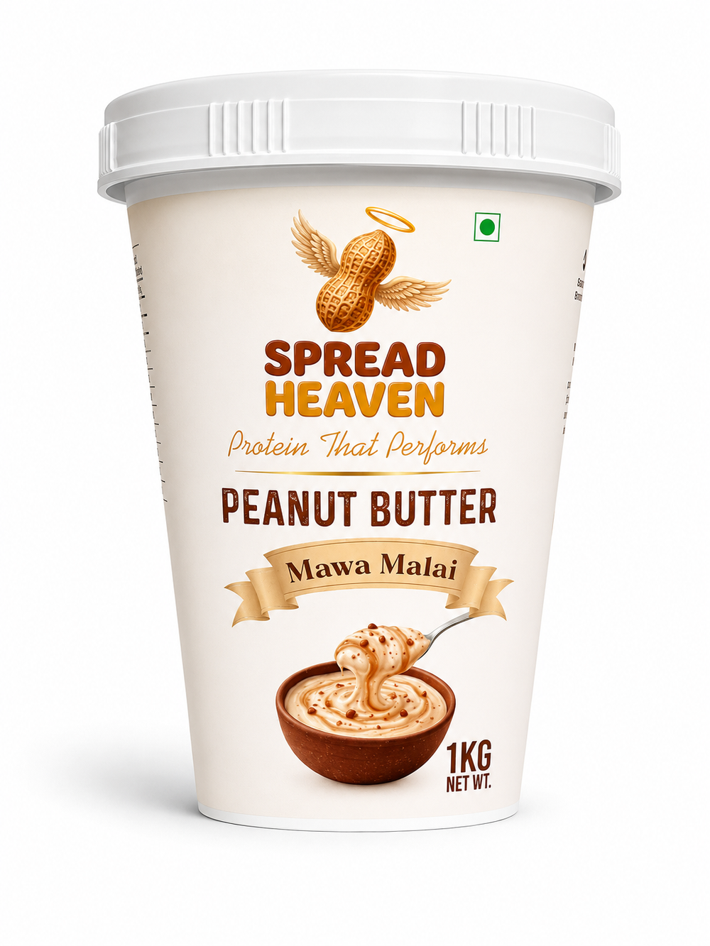 Spread Heaven Mawa Malai Peanut Butter (1kg)