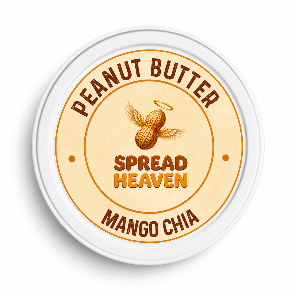 Spread Heaven Mango Chia Peanut Butter (1kg)
